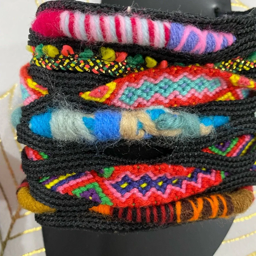 ⬇️PRICE ⬇️ 
Elina linardaki - multicolored black sole- Sandals -37 ( 6 1/2 - 7 ) - Picture 3 of 6